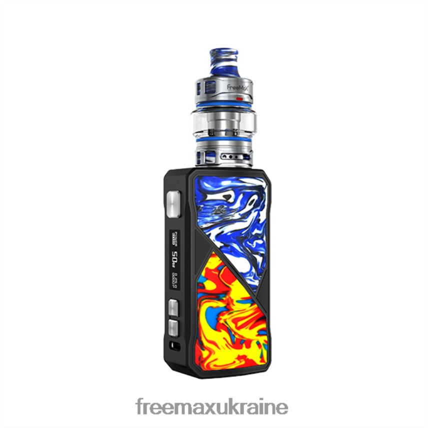 Best Freemax Vape - FreeMAX MAXUS комплект 50w 46R8JN69 жовто-блакитний